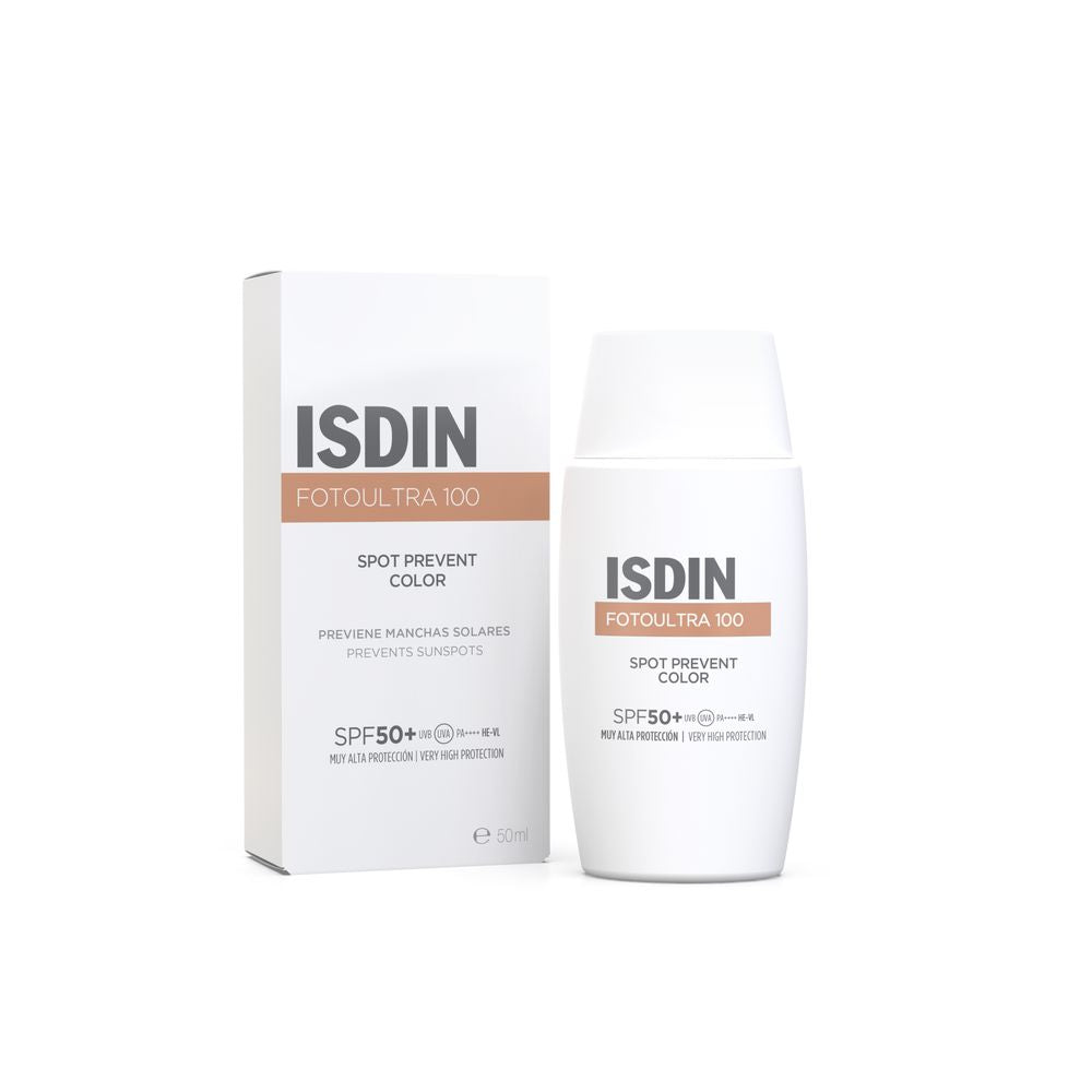 FOTO ULTRA 100 protector solar facial con color previene las manchas solares SPF50+ 50 ml